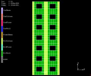 Building Assembled with Sandwich Wall Panel 