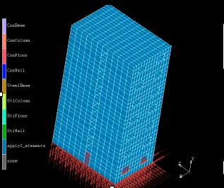 Building Assembled with Sandwich Wall Panel 