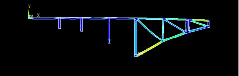 Construction Simulation for a Arch Bridge