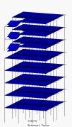 Collapse procedure simulated with finite element method (FEM)