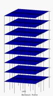 Collapse procedure simulated with coupled Finite element-discrete element method