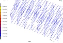 Fig.10 Failure models of structures after different columns are removed