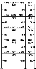 Fig. 2 Reinforcement in the frame models