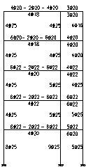 Fig. 2 Reinforcement in the frame models