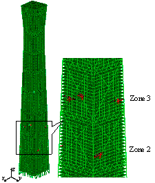 Figure 11 Distribution of plastic zones under two different seismic intensities. (a) PGA = 400 cm/s2; (b) PGA = 510 cm/s2.