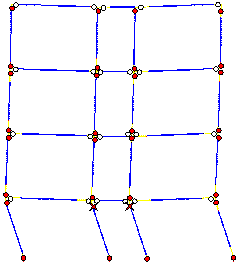 Figure 19. Typical failure mode of Office Building H from IDA