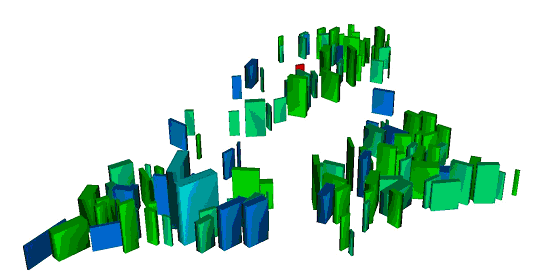 Figure 1. 2.5D data of Shantou, China 