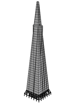 Figure 7. Model remeshing for visualization