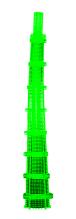 Fig. 12. Comparison between the original FE data and the interpolation results for the high-rise building