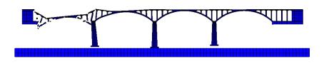 Fig. 10. Conventional FE result (t=1.68s)