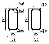 Figure 4 Reinforcements in the beams of SE1