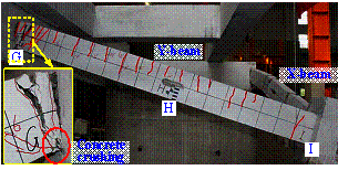 Figure 9 Failure modes of BE1