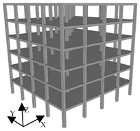 Figure 1 The prototype structure (units: m)