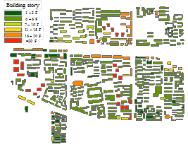 Fig. 8 Buildings of the Hujialou residential district