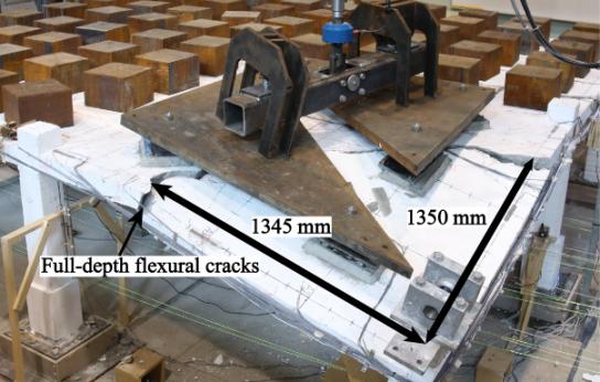 Failure modes of T1: (a) top view; (b) bottom view.