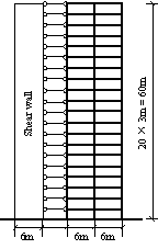 Schematic of the 20-story building