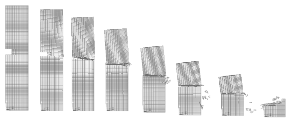 Collapse of south tower----perspective